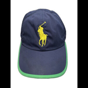 Polo Ralph Lauren US OPEN 2014 Tennis Hat Big Pony Adjustable Navy Blue